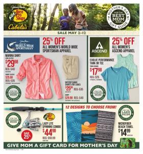 Cabela's - Mother's Day Gift Guide