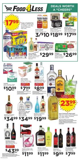 Food 4 Less - Deals Worth a "Cheers"        