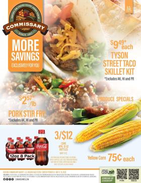 Commissary - Current Ad