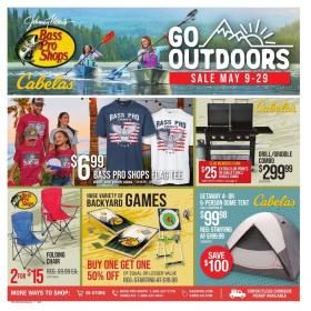 Cabela's - Go Outdoors Sale! 