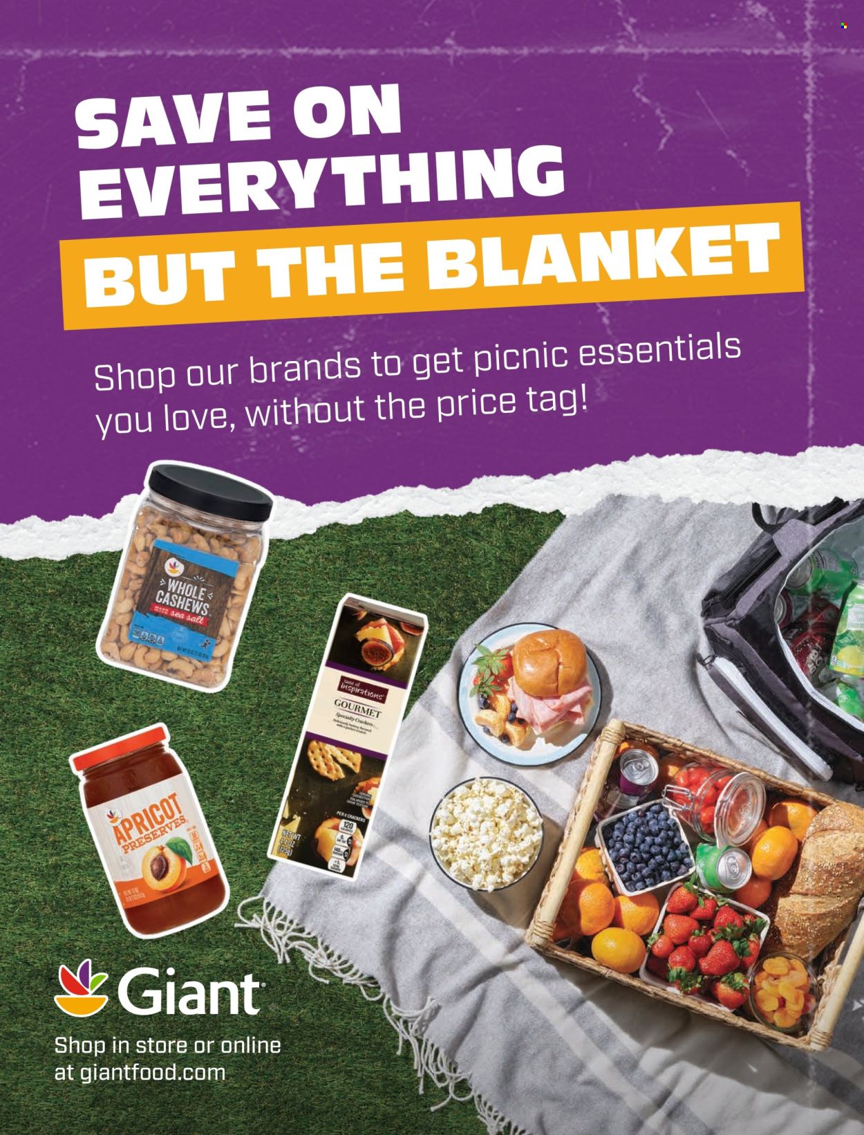 Giant Food ad  - 05.01.2024 - 06.30.2024.
