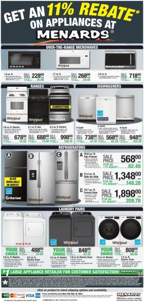 Menards - May is Maytag Month        
