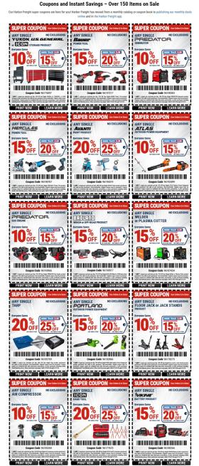 Harbor Freight - Coupons and Instant Savings