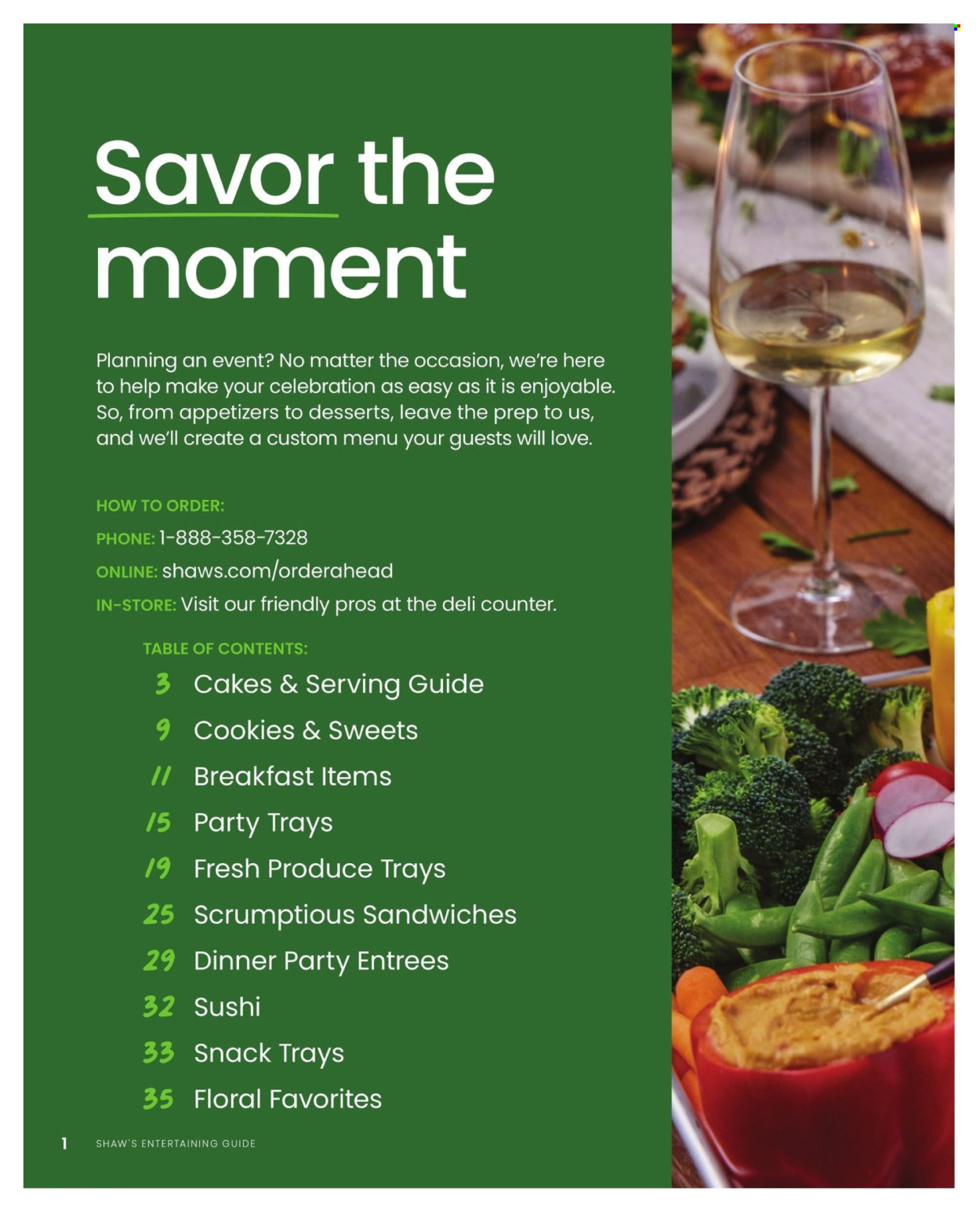 Shaw’s ad  - 01.01.2025 - 12.31.2025.
