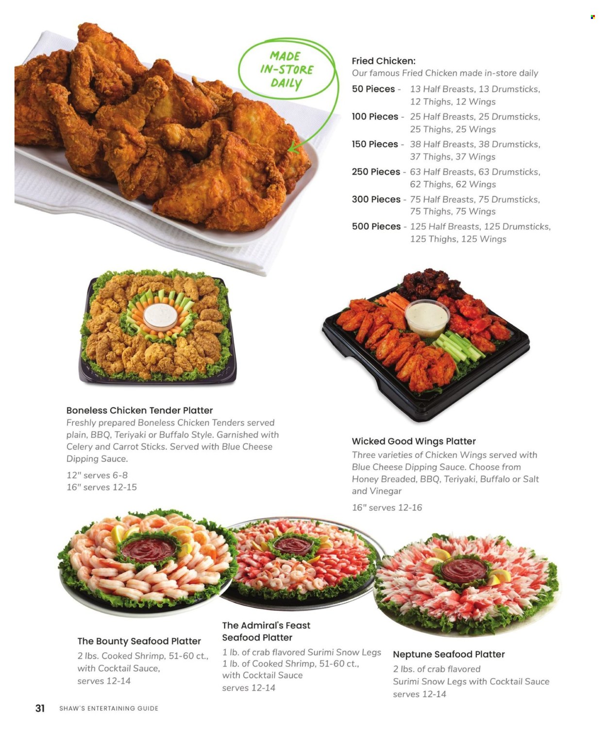Shaw’s ad  - 01.01.2025 - 12.31.2025.