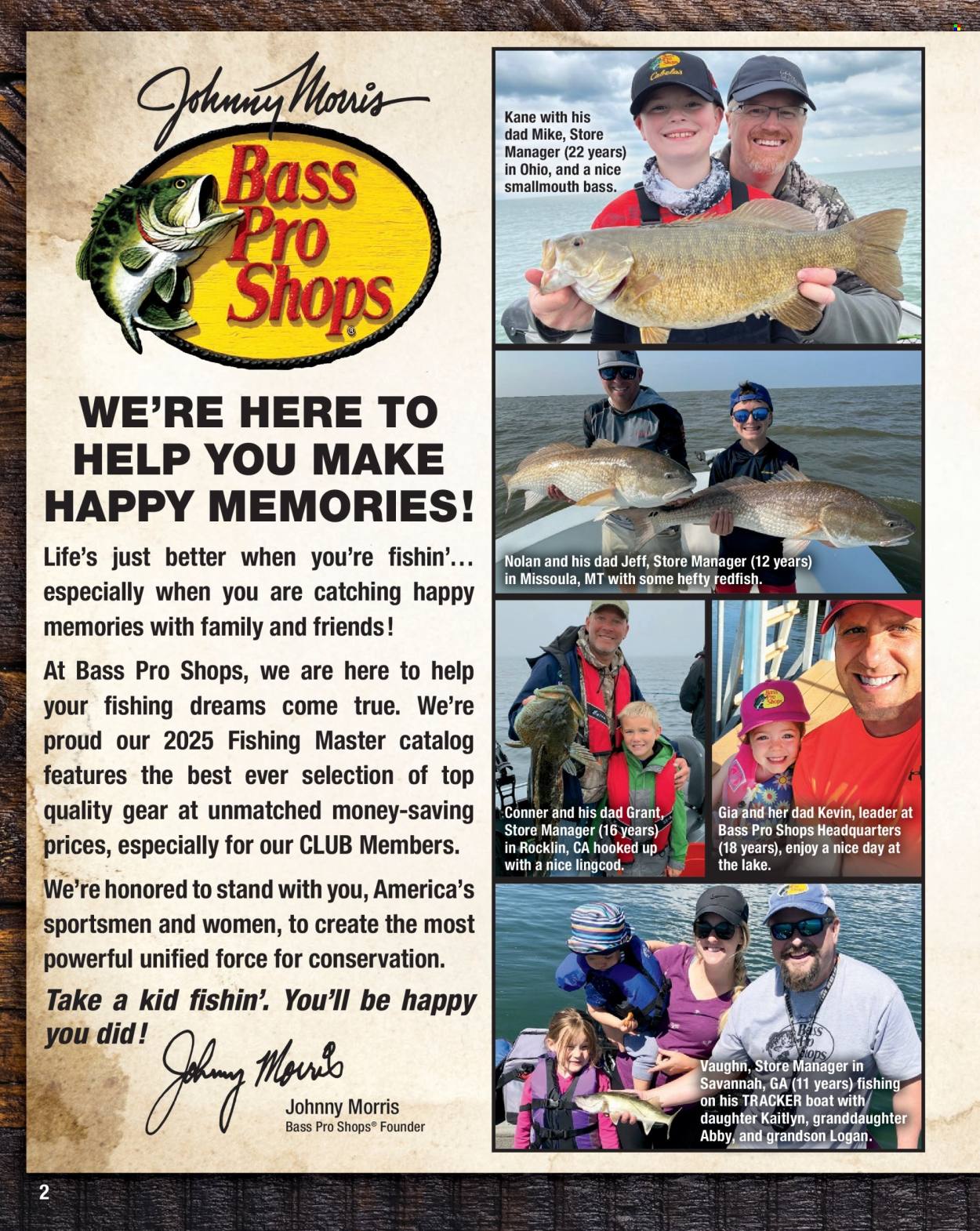 Bass Pro Shops ad  - 01.24.2025 - 12.31.2025.