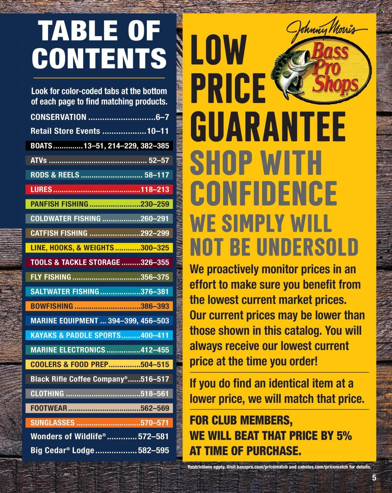 Bass Pro Shops ad  - 01.24.2025 - 12.31.2025.