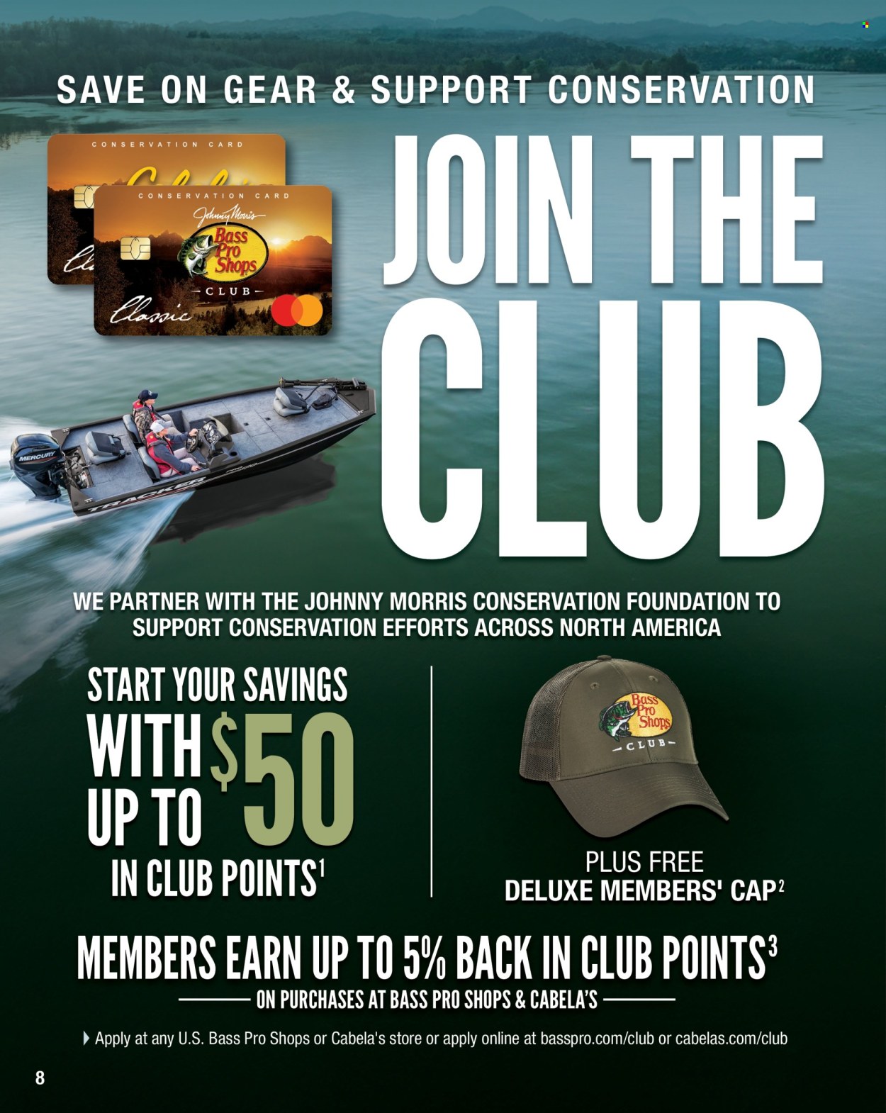Bass Pro Shops ad  - 01.24.2025 - 12.31.2025.