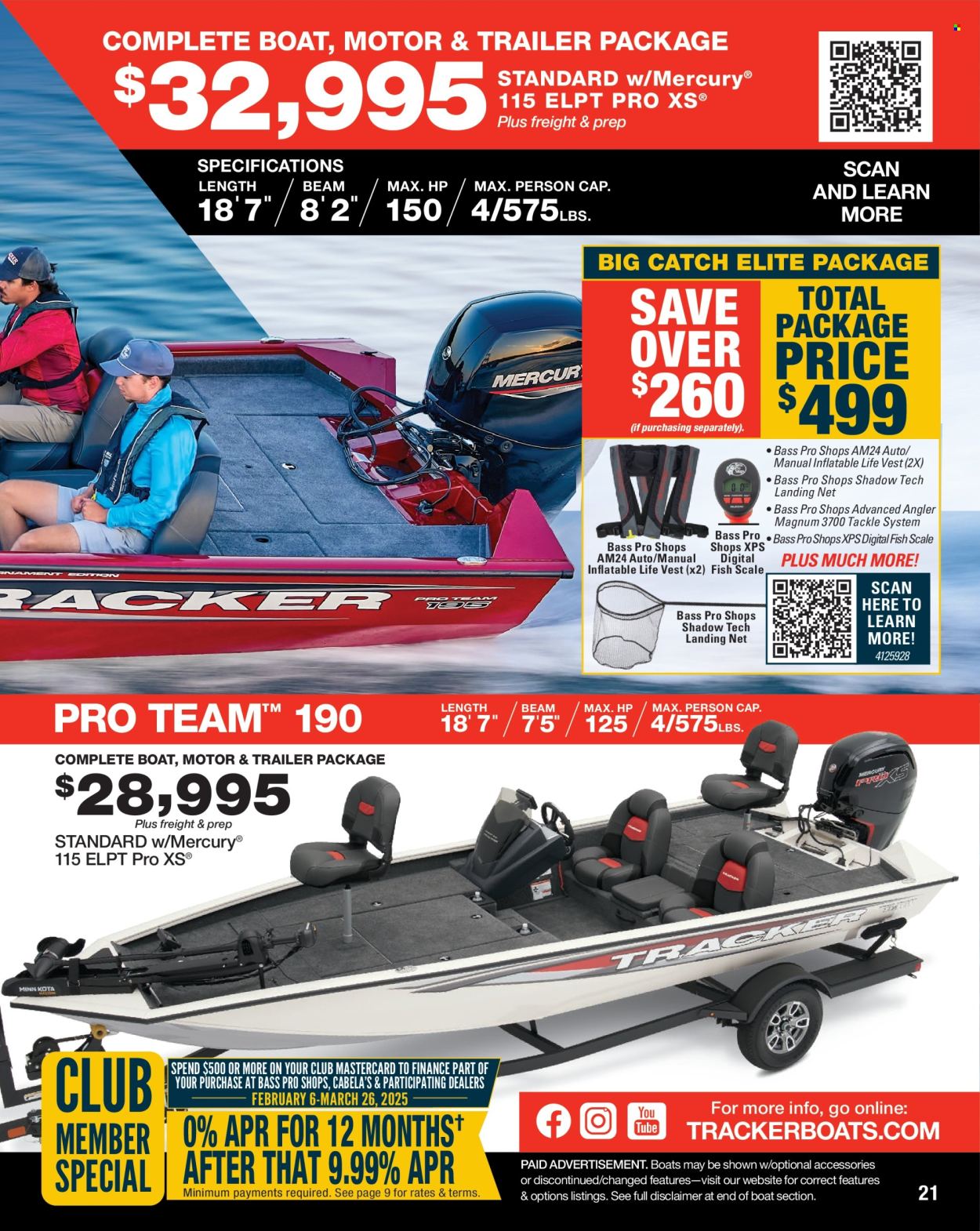 Bass Pro Shops ad  - 01.24.2025 - 12.31.2025.
