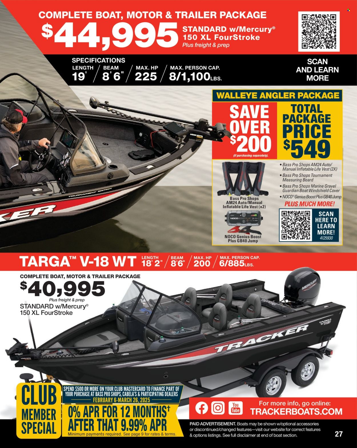 Bass Pro Shops ad  - 01.24.2025 - 12.31.2025.