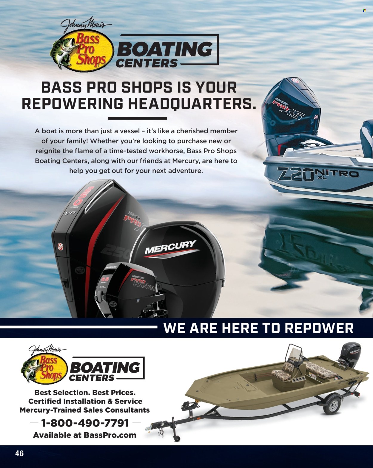 Bass Pro Shops ad  - 01.24.2025 - 12.31.2025.