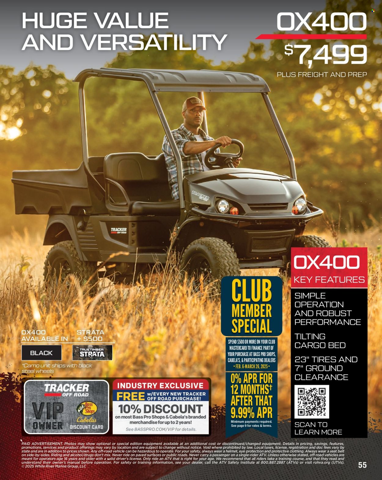Bass Pro Shops ad  - 01.24.2025 - 12.31.2025.