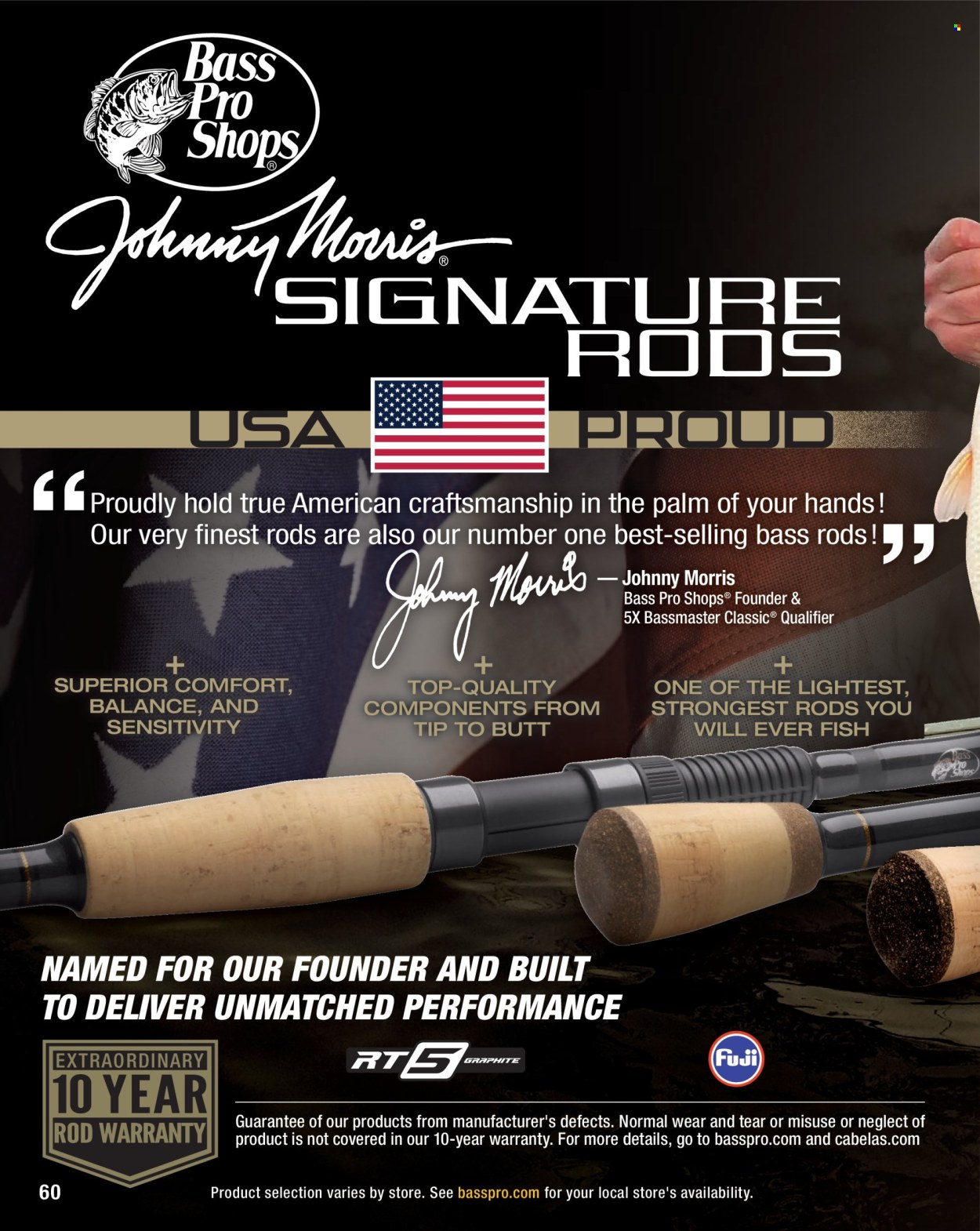Bass Pro Shops ad  - 01.24.2025 - 12.31.2025.