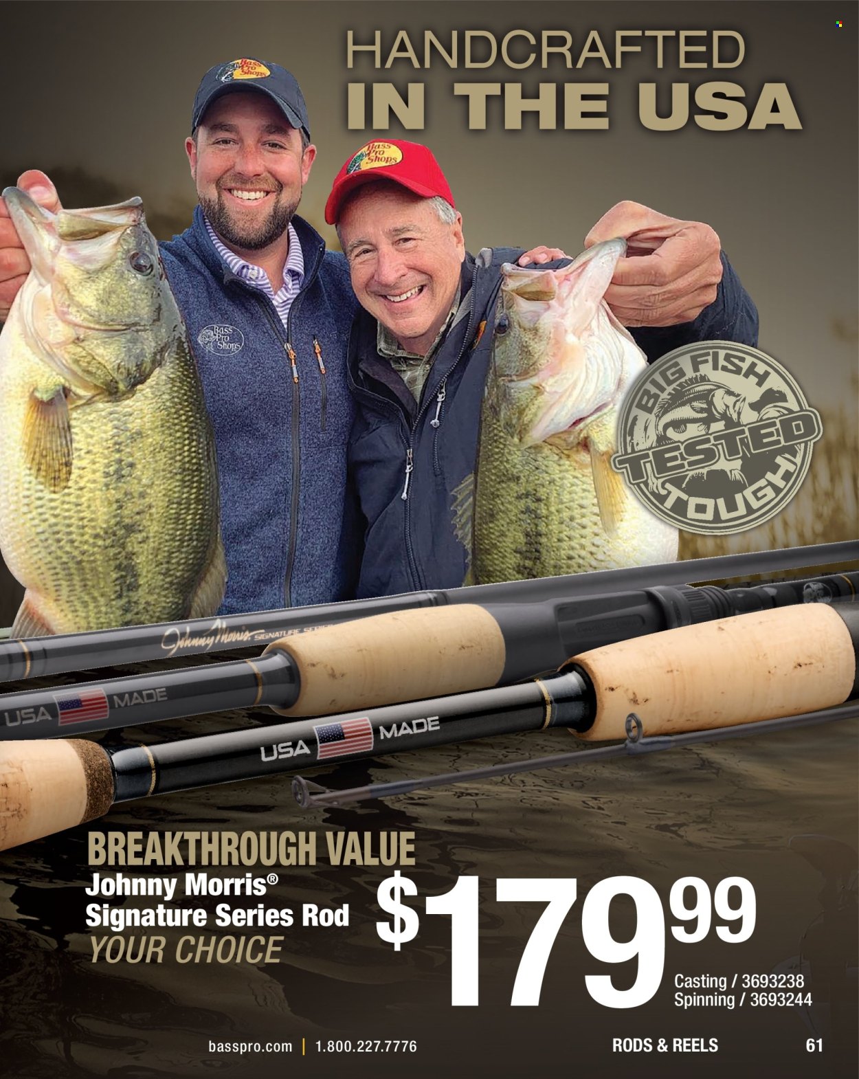 Bass Pro Shops ad  - 01.24.2025 - 12.31.2025.