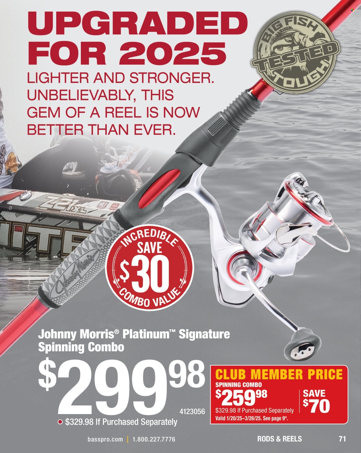 Bass Pro Shops ad  - 01.24.2025 - 12.31.2025.