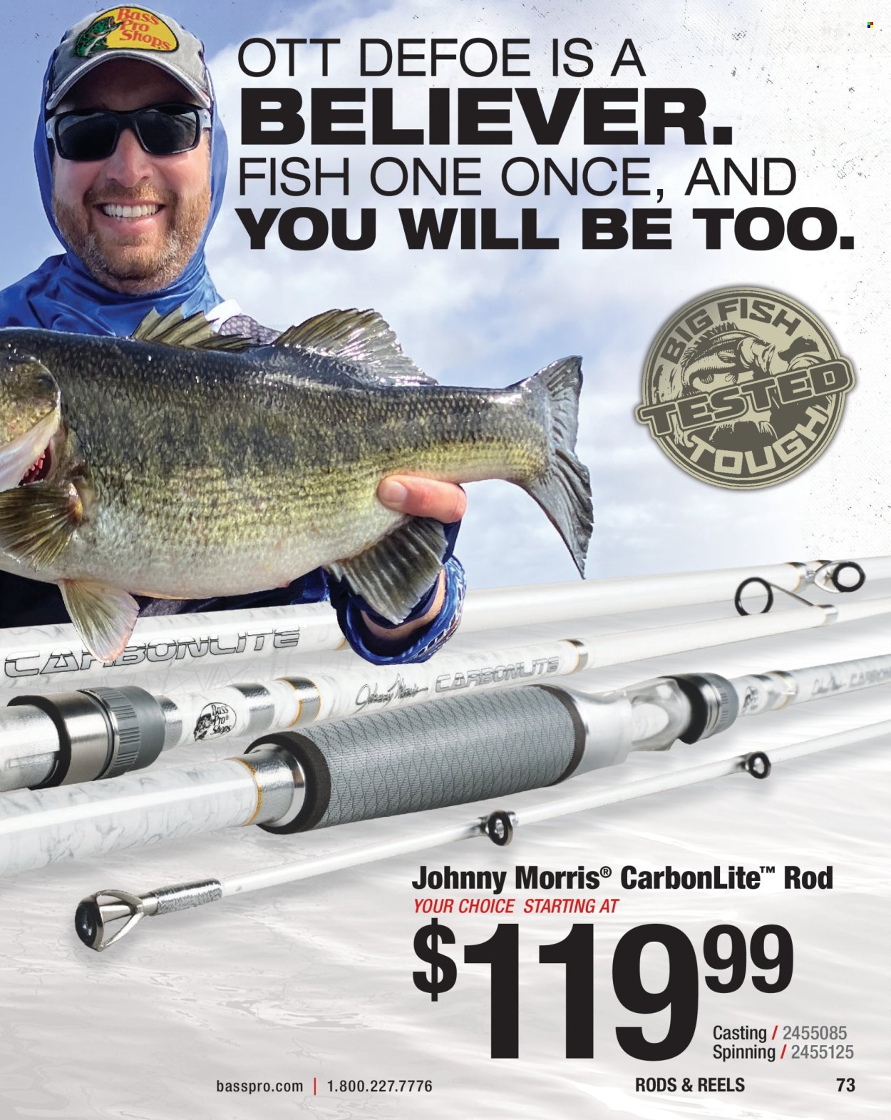 Bass Pro Shops ad  - 01.24.2025 - 12.31.2025.