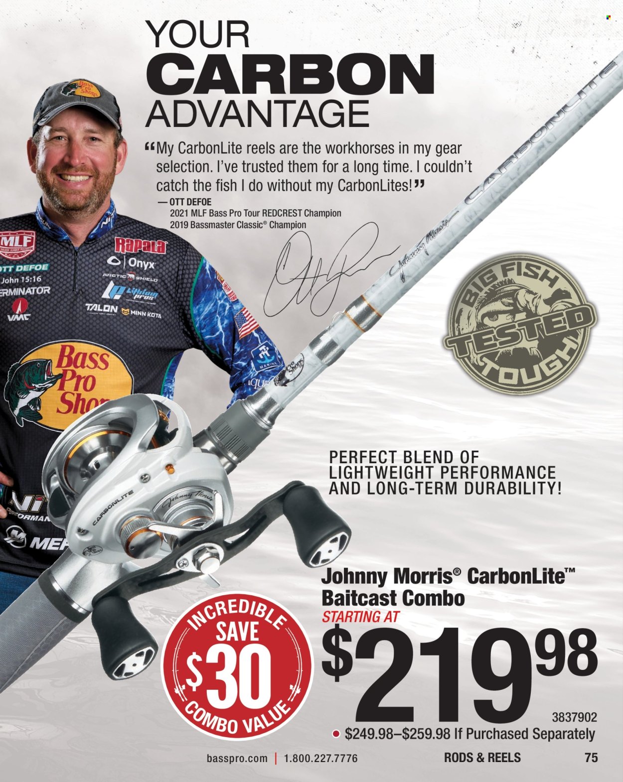 Bass Pro Shops ad  - 01.24.2025 - 12.31.2025.