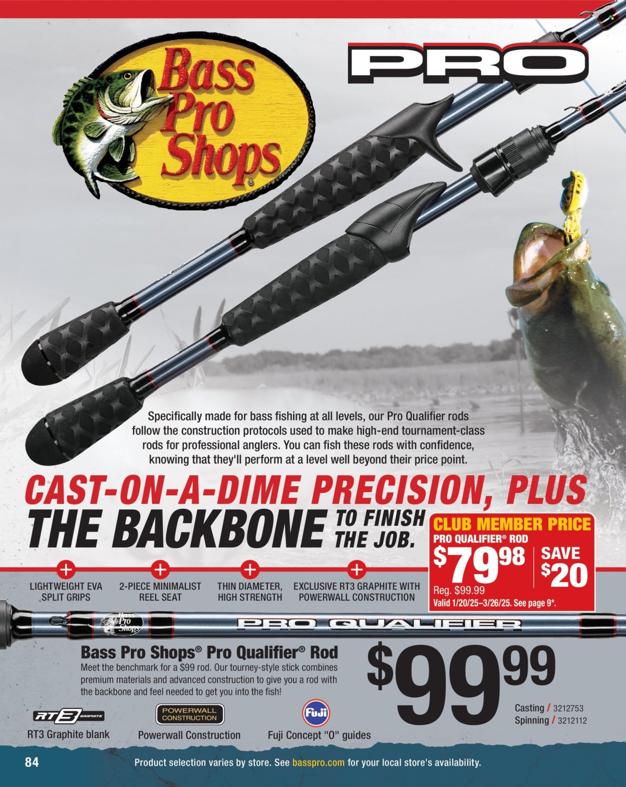 Bass Pro Shops ad  - 01.24.2025 - 12.31.2025.