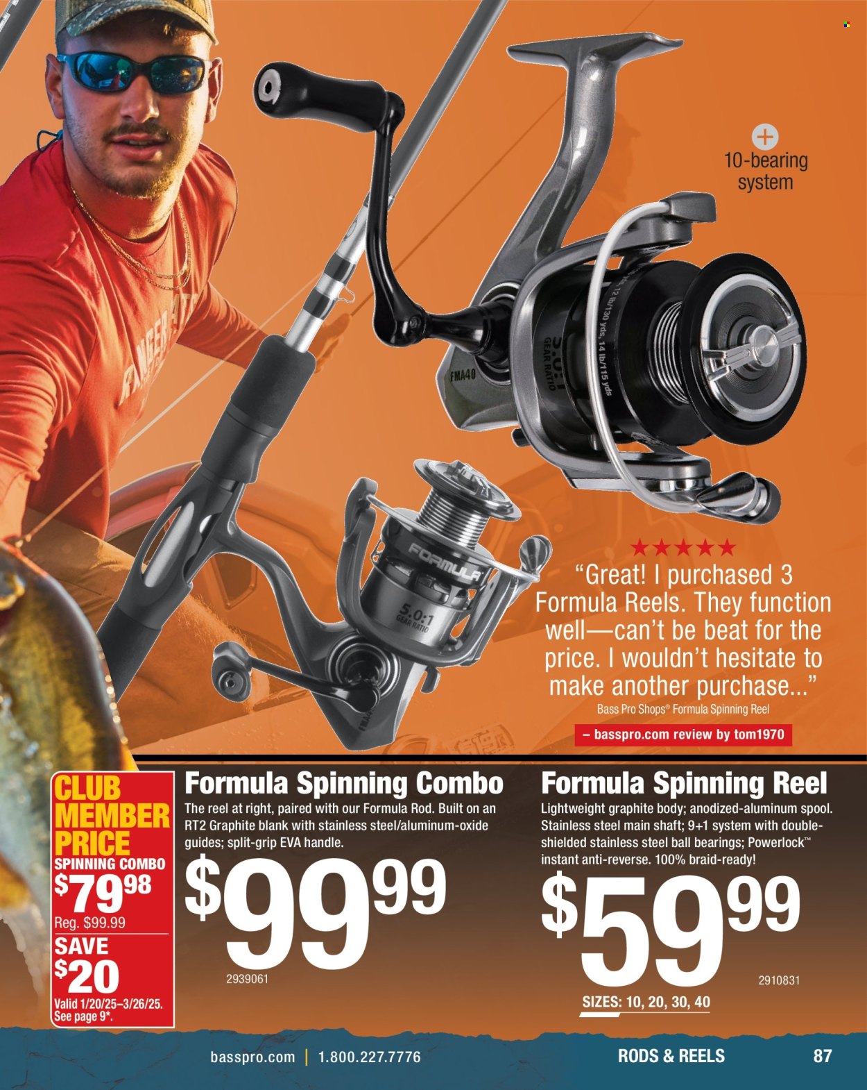 Bass Pro Shops ad  - 01.24.2025 - 12.31.2025.