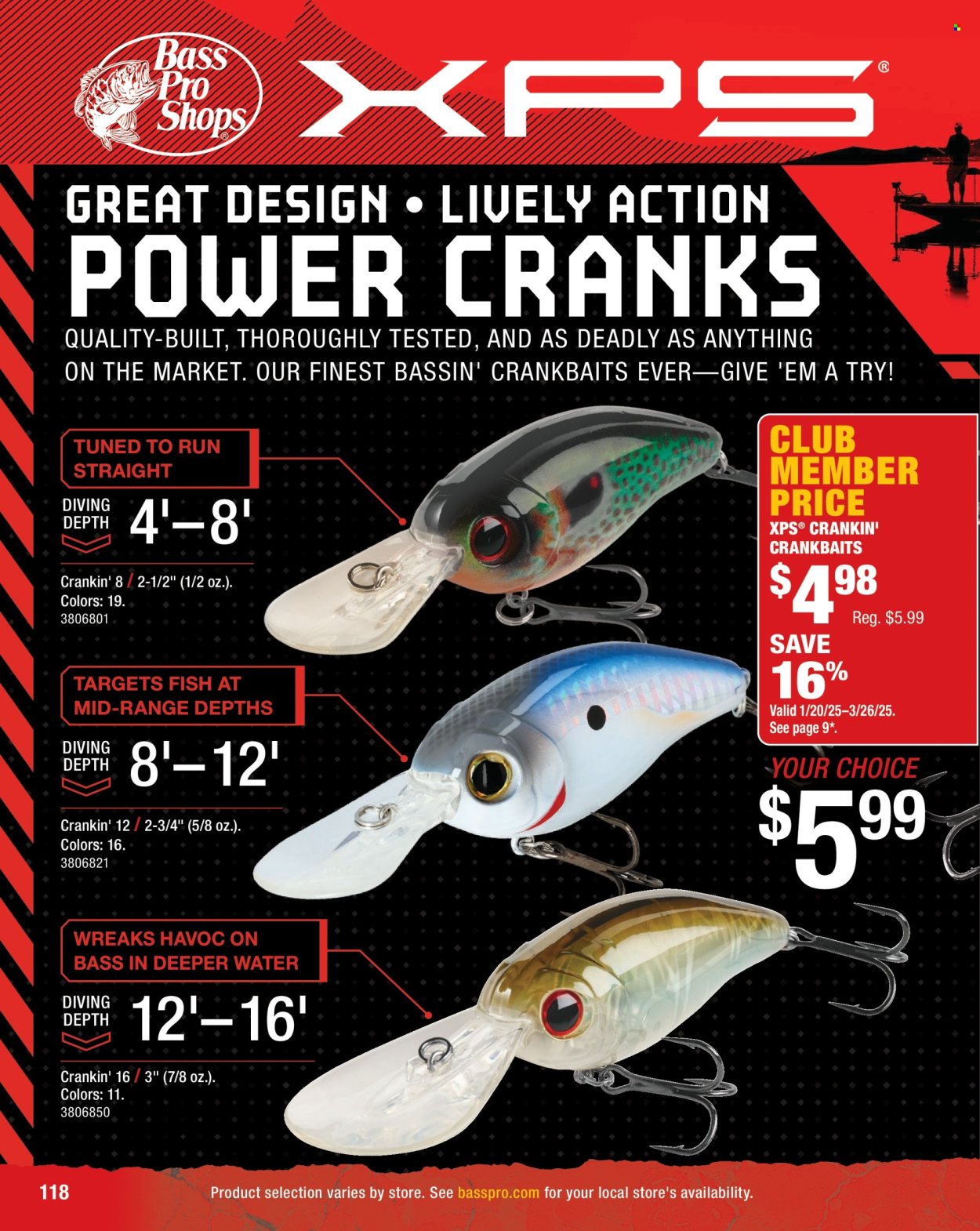 Bass Pro Shops ad  - 01.24.2025 - 12.31.2025.
