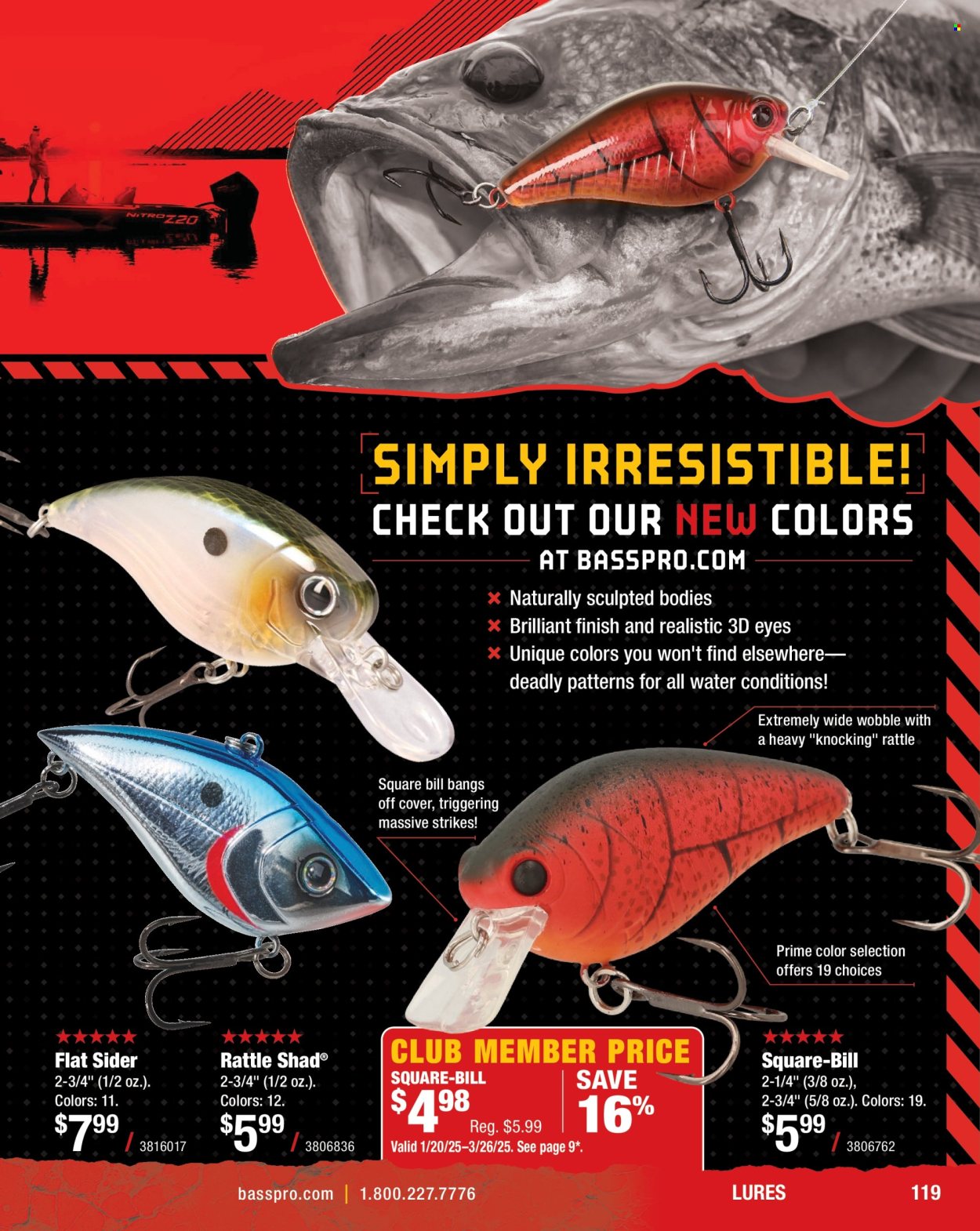 Bass Pro Shops ad  - 01.24.2025 - 12.31.2025.