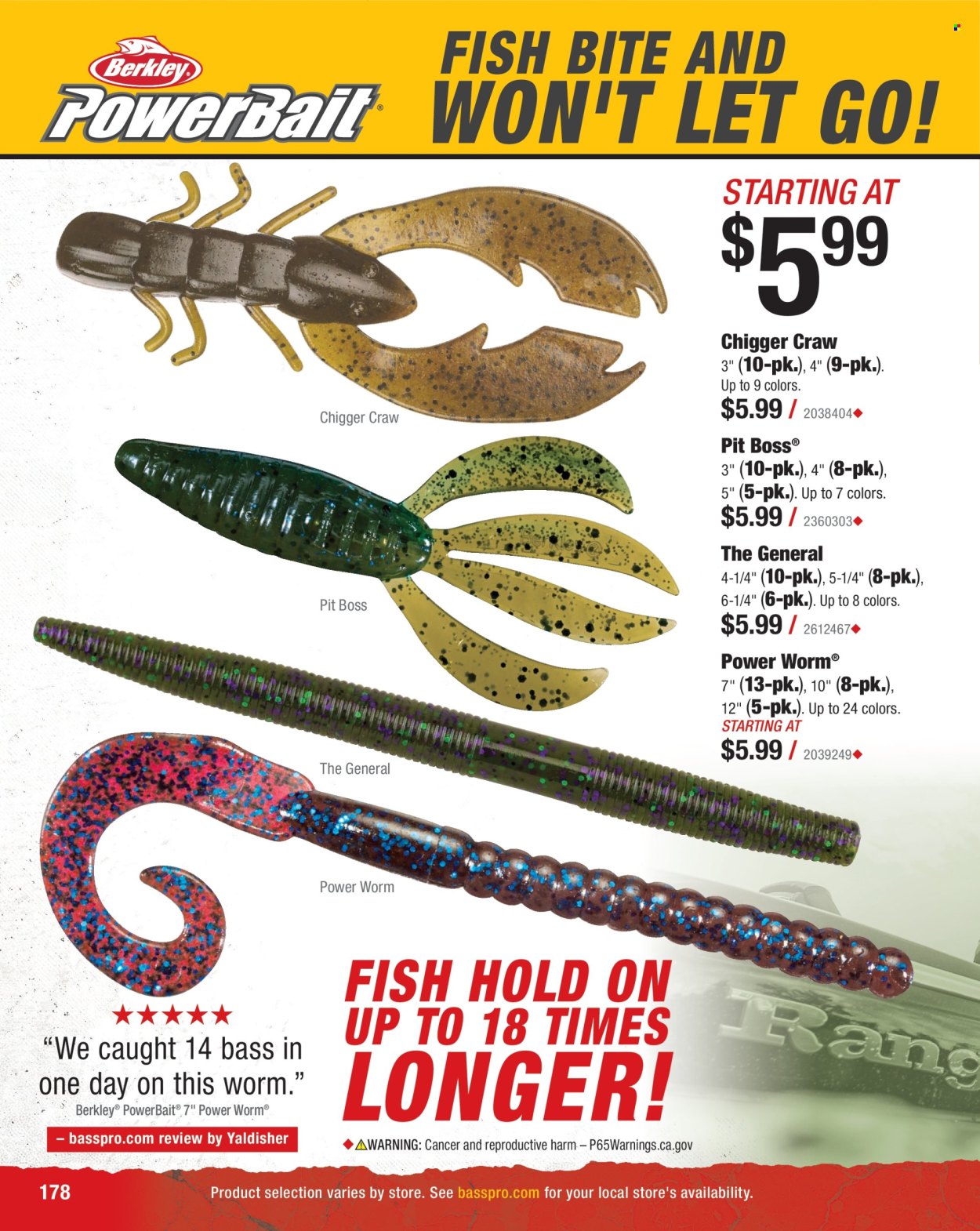 Bass Pro Shops ad  - 01.24.2025 - 12.31.2025.