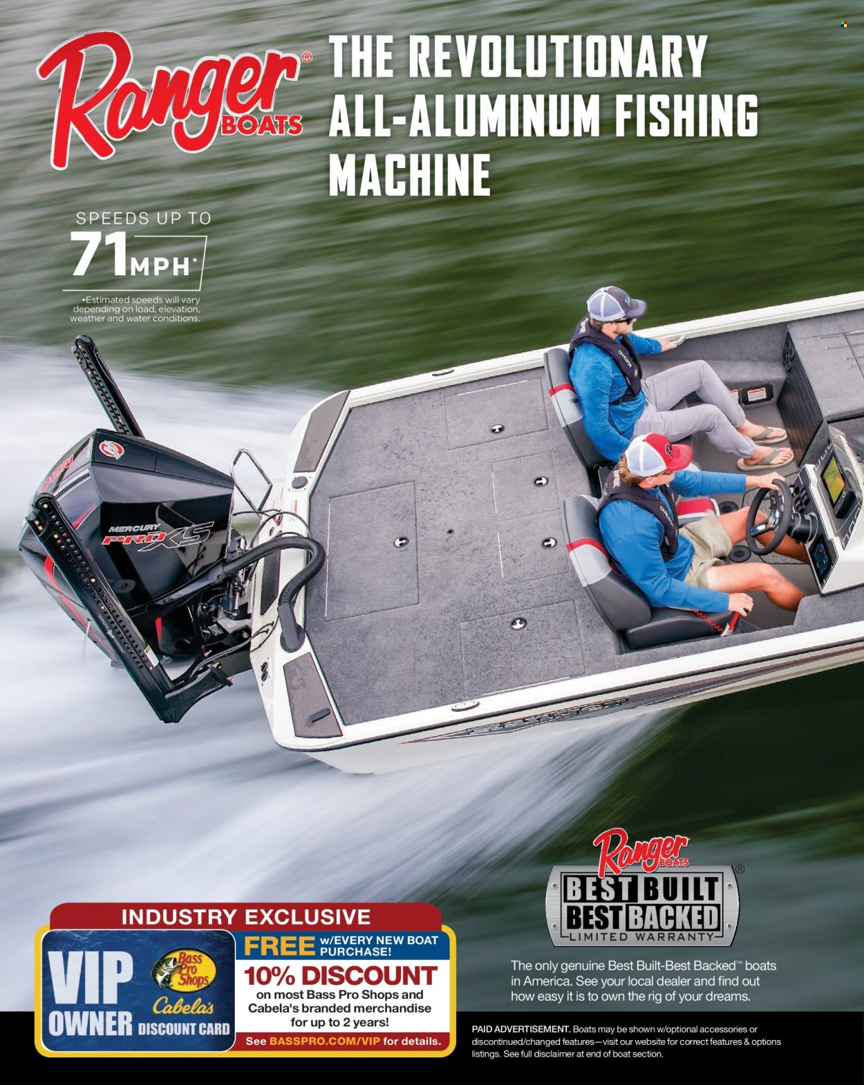 Bass Pro Shops ad  - 01.24.2025 - 12.31.2025.