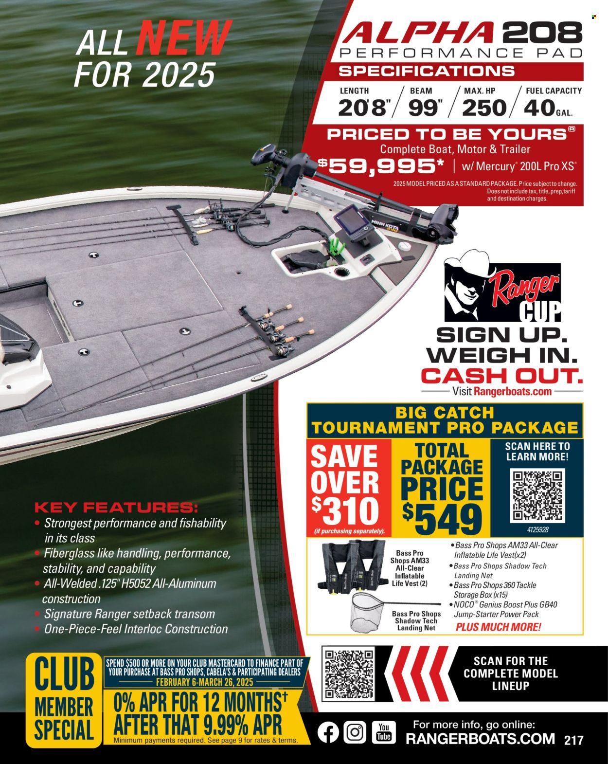 Bass Pro Shops ad  - 01.24.2025 - 12.31.2025.