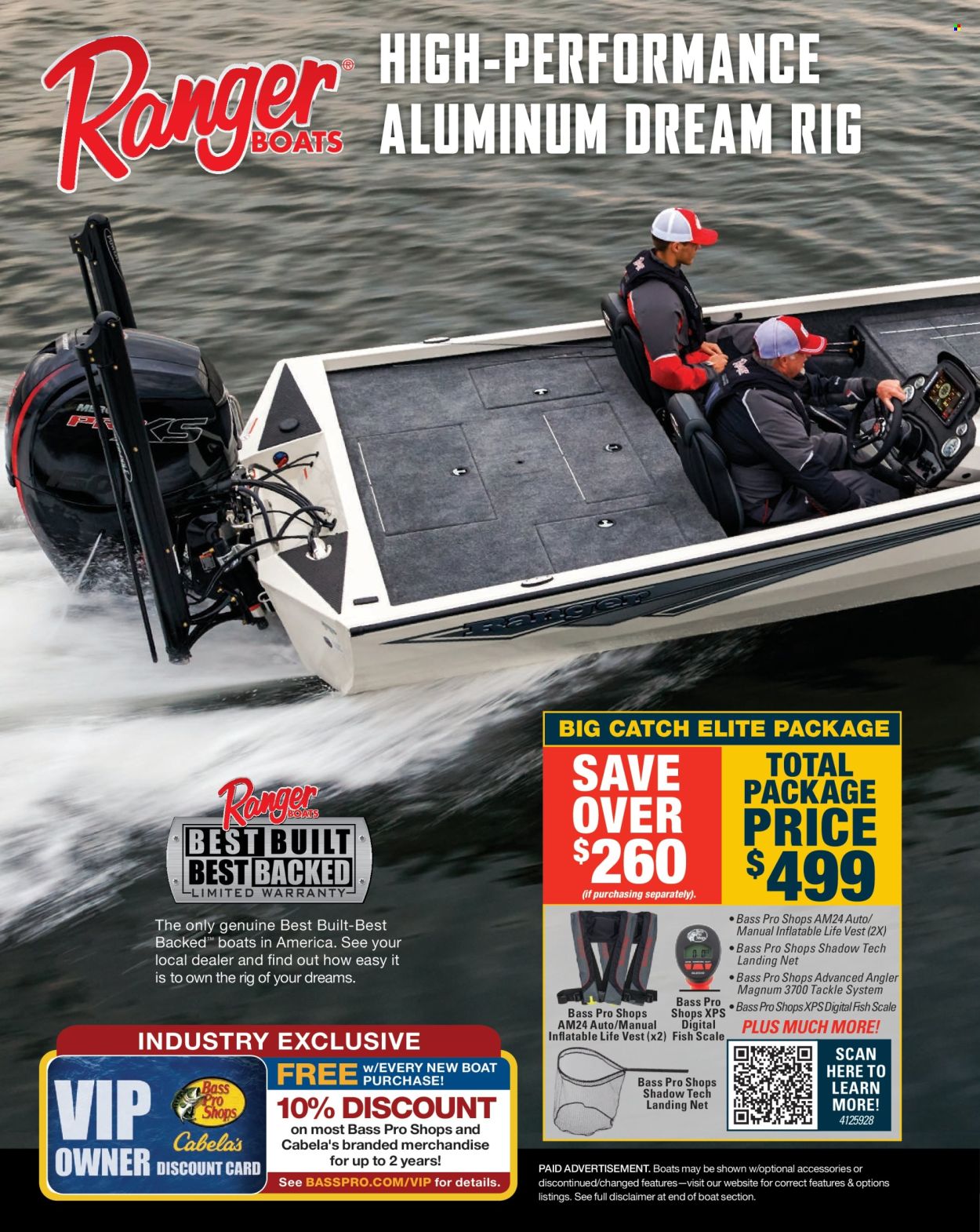Bass Pro Shops ad  - 01.24.2025 - 12.31.2025.