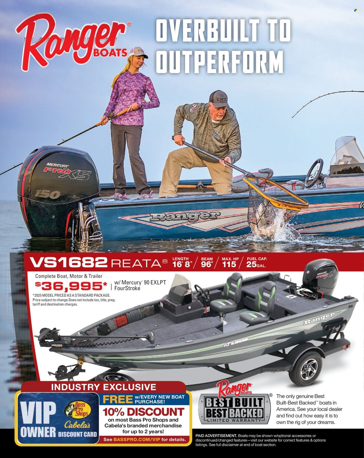 Bass Pro Shops ad  - 01.24.2025 - 12.31.2025.
