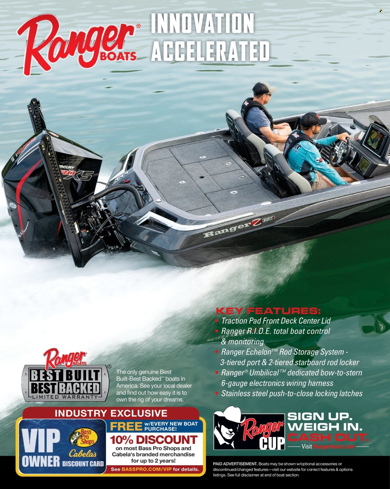 Bass Pro Shops ad  - 01.24.2025 - 12.31.2025.