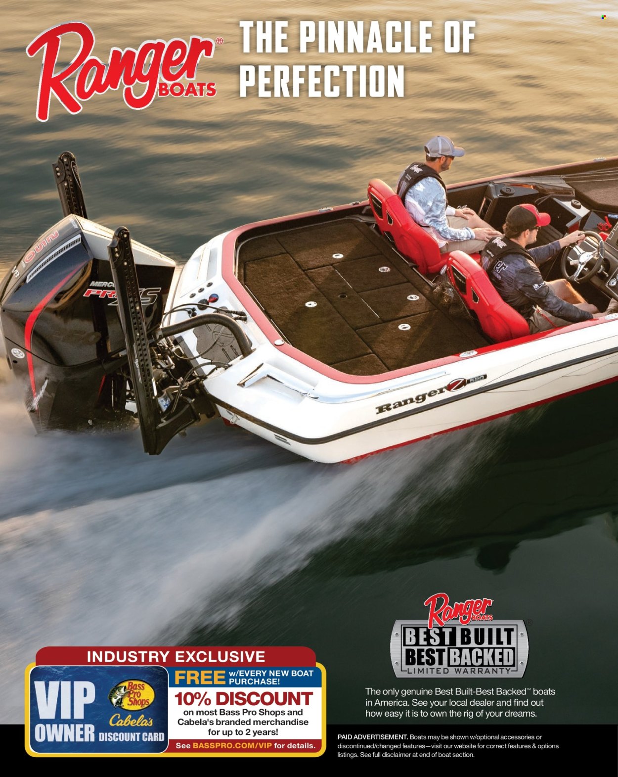Bass Pro Shops ad  - 01.24.2025 - 12.31.2025.