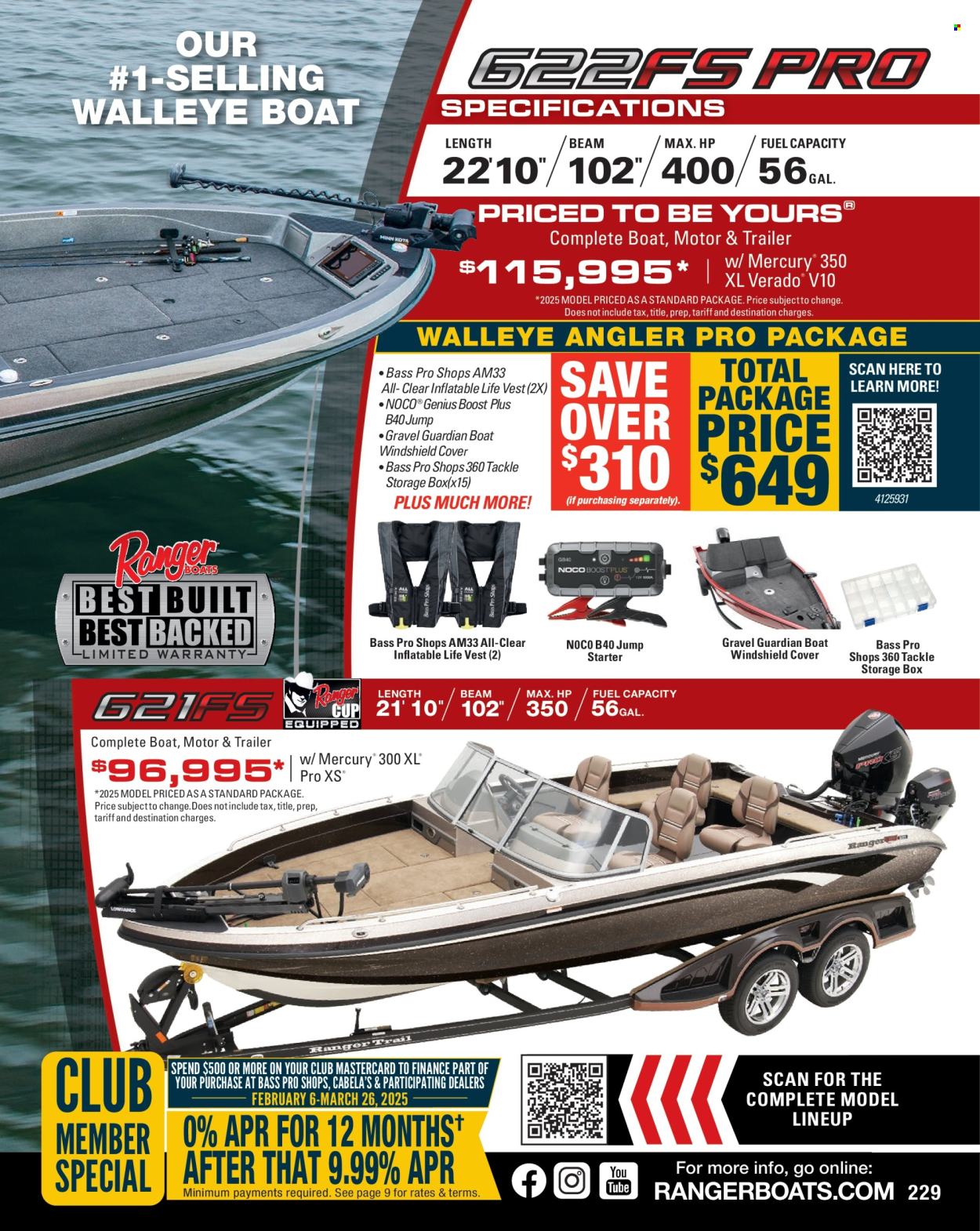 Bass Pro Shops ad  - 01.24.2025 - 12.31.2025.