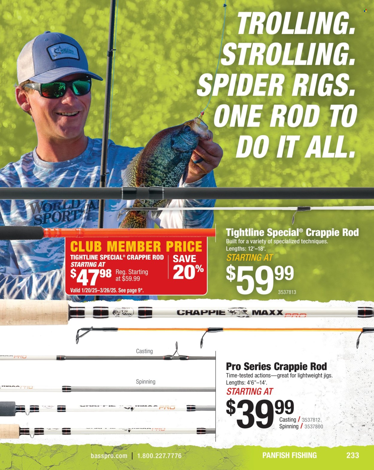 Bass Pro Shops ad  - 01.24.2025 - 12.31.2025.