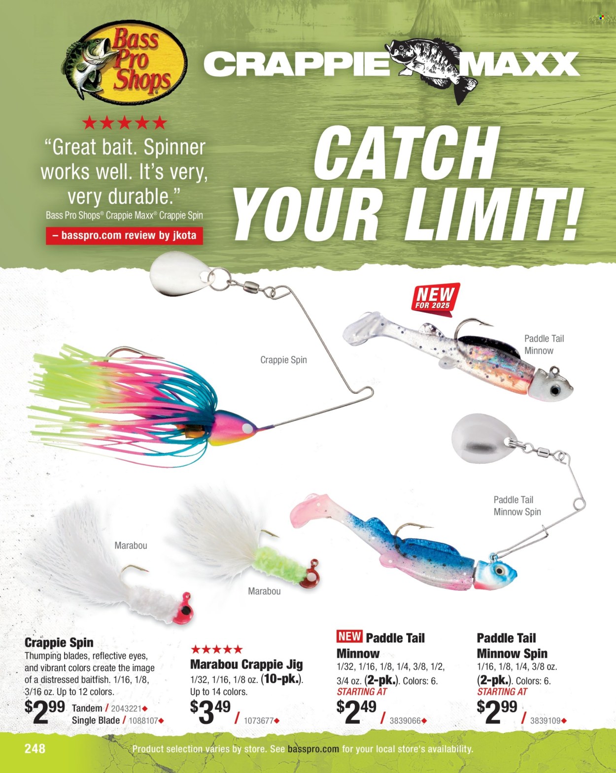 Bass Pro Shops ad  - 01.24.2025 - 12.31.2025.