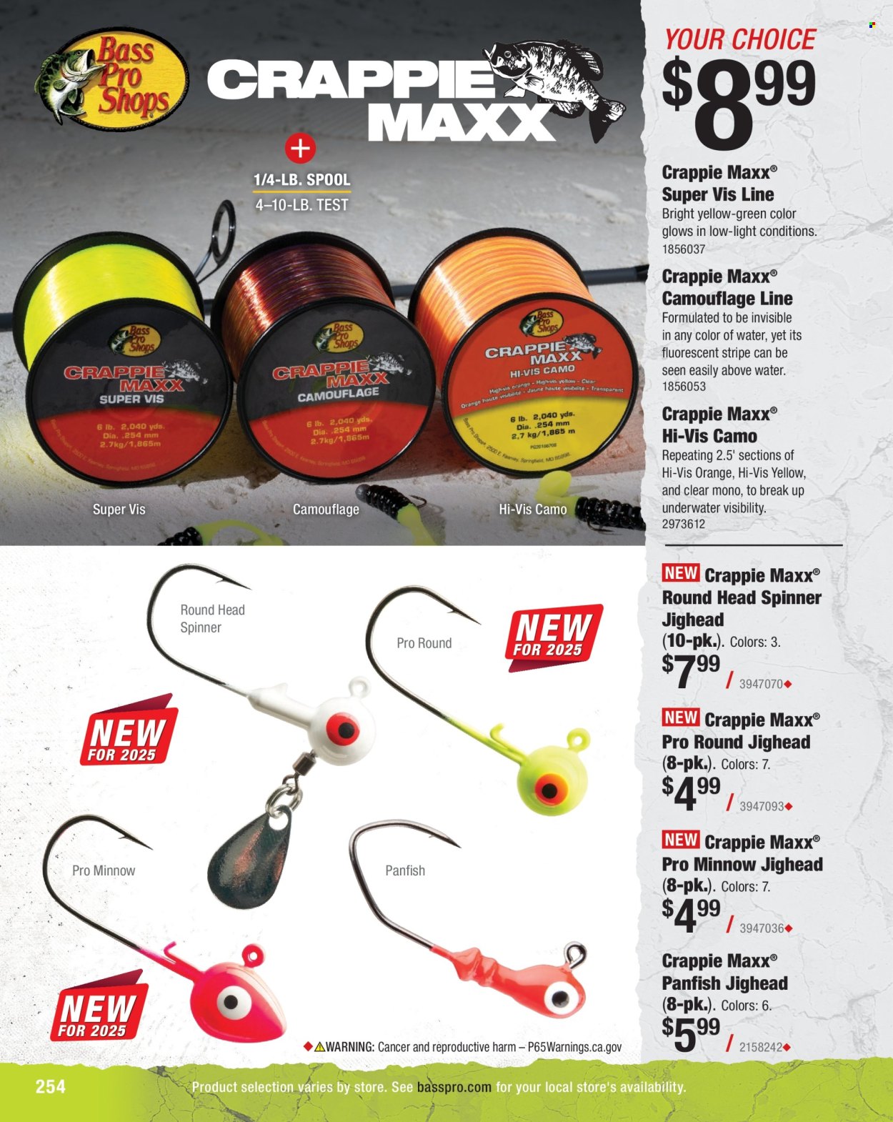 Bass Pro Shops ad  - 01.24.2025 - 12.31.2025.