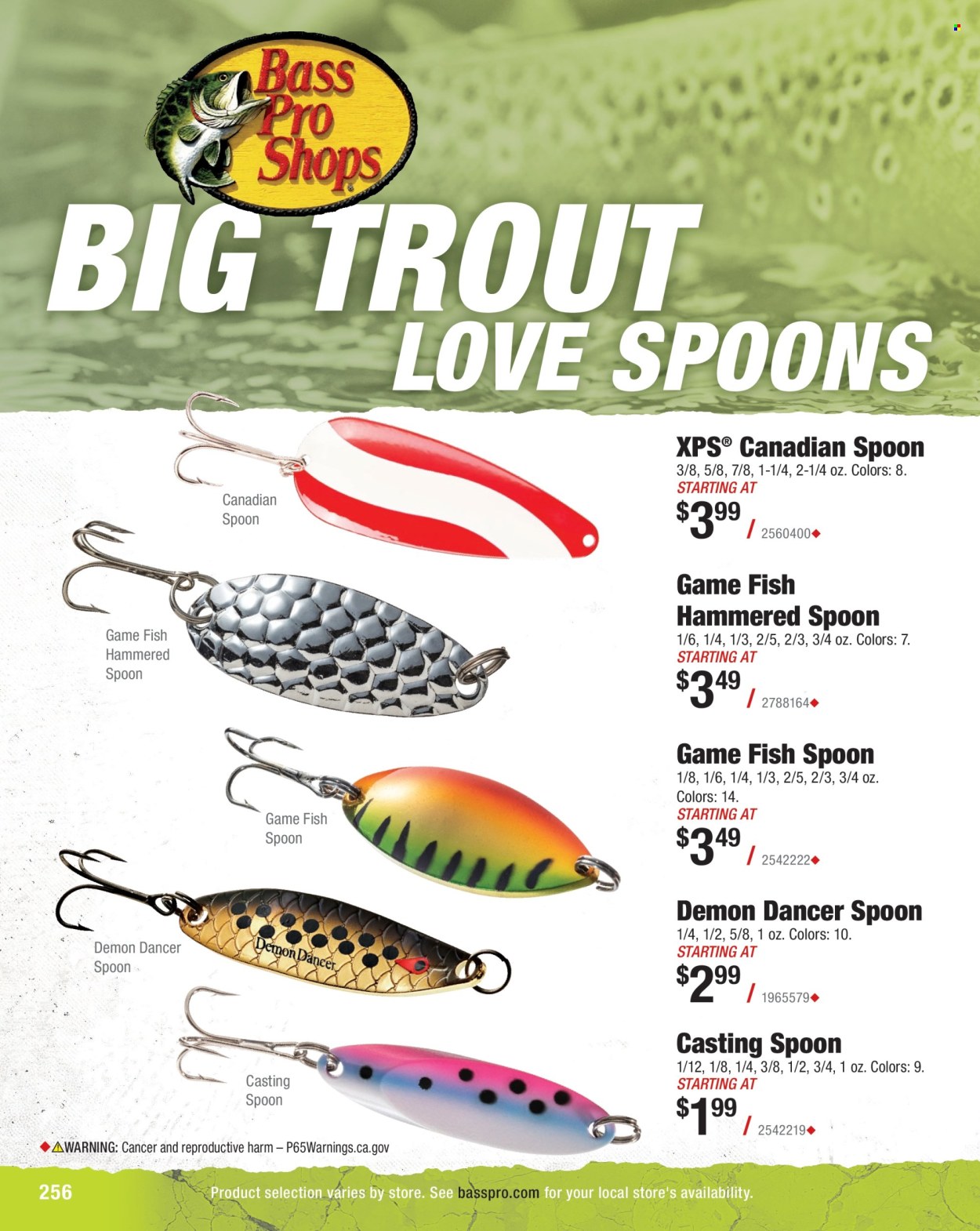 Bass Pro Shops ad  - 01.24.2025 - 12.31.2025.