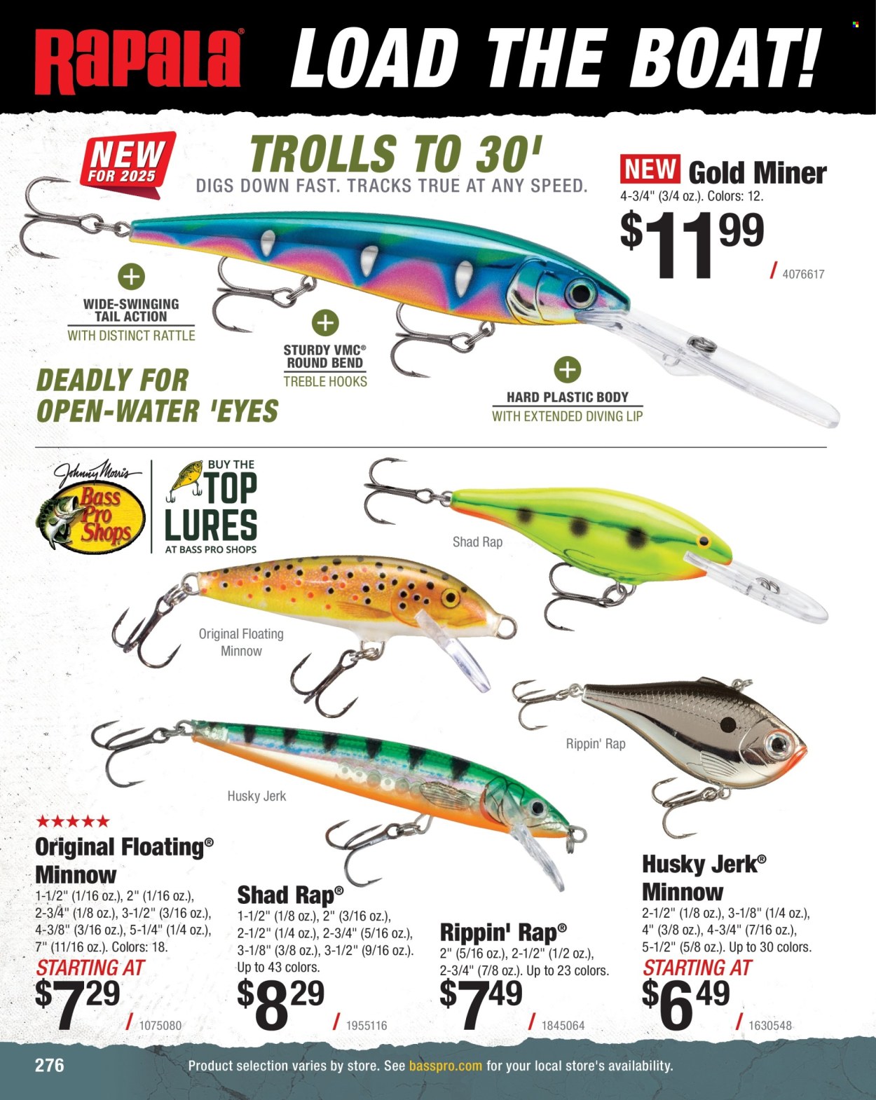 Bass Pro Shops ad  - 01.24.2025 - 12.31.2025.