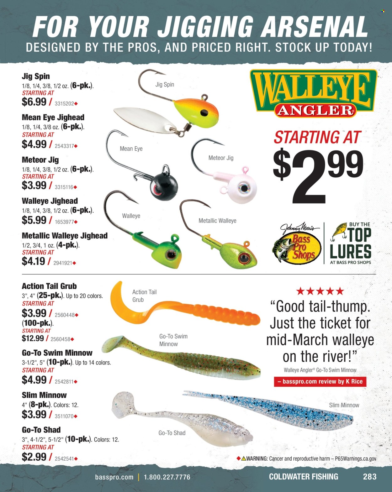 Bass Pro Shops ad  - 01.24.2025 - 12.31.2025.
