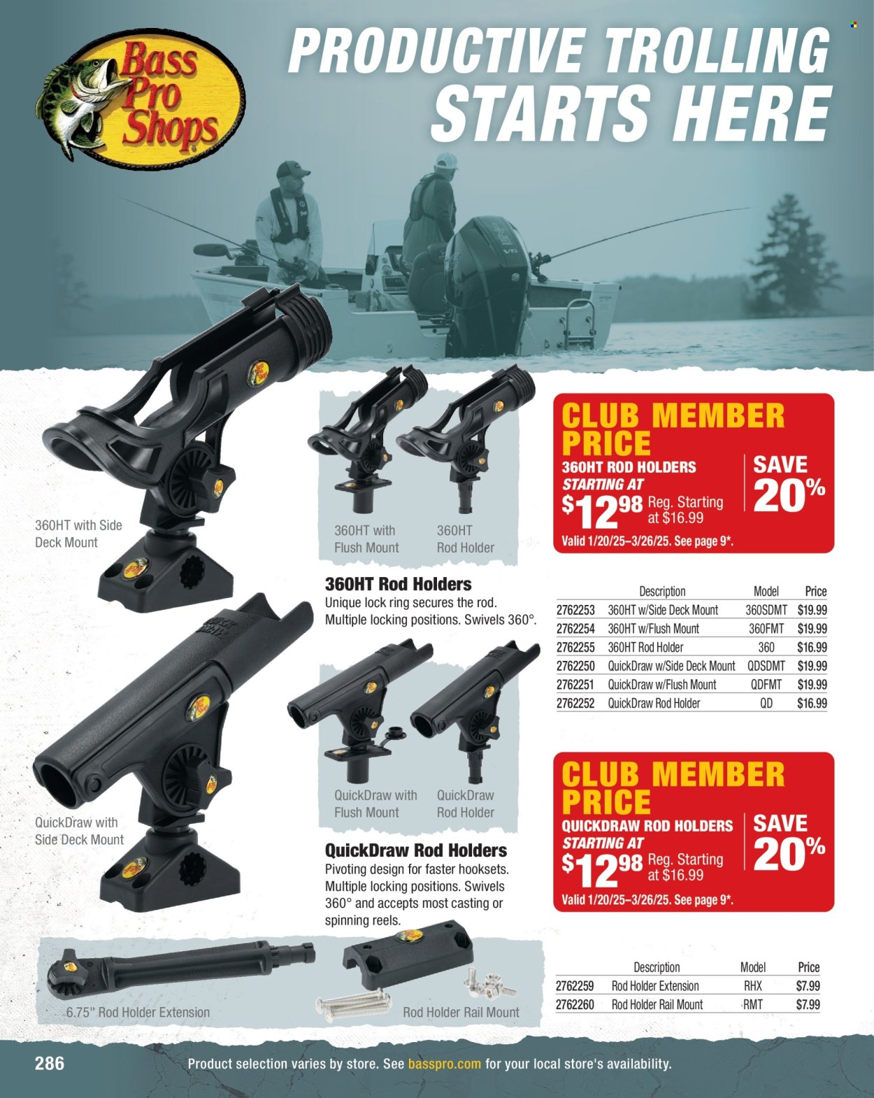 Bass Pro Shops ad  - 01.24.2025 - 12.31.2025.