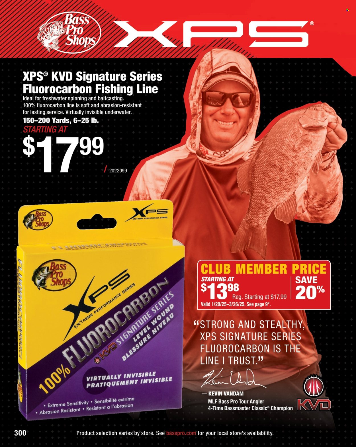 Bass Pro Shops ad  - 01.24.2025 - 12.31.2025.