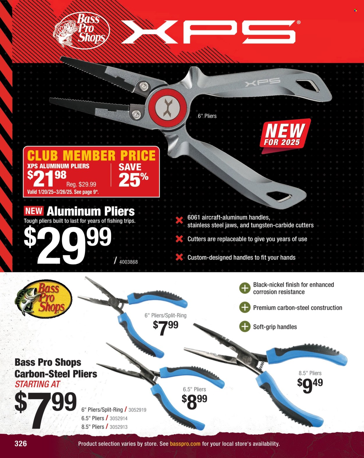 Bass Pro Shops ad  - 01.24.2025 - 12.31.2025.
