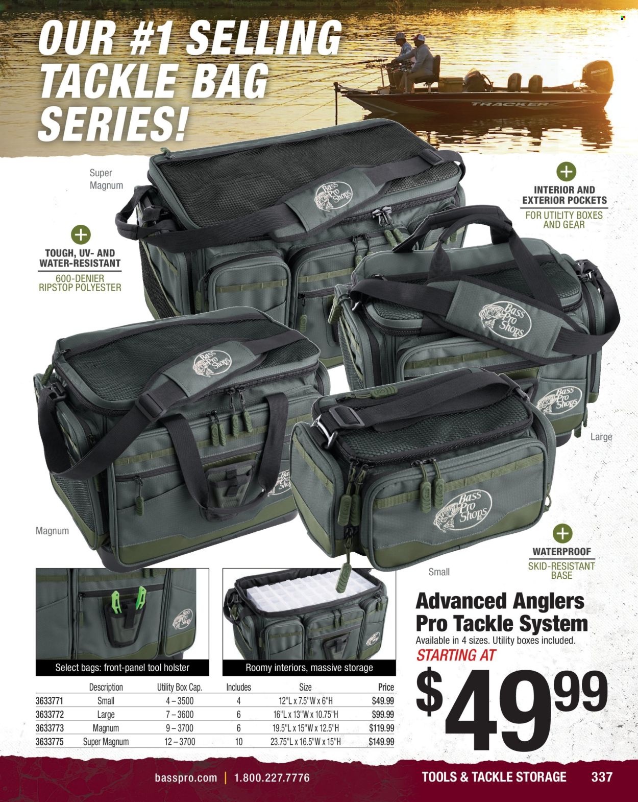 Bass Pro Shops ad  - 01.24.2025 - 12.31.2025.