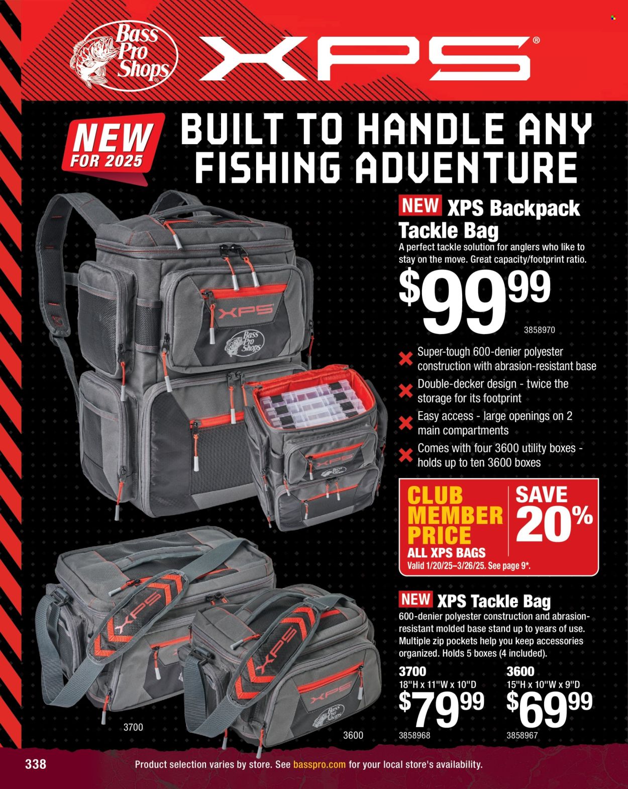 Bass Pro Shops ad  - 01.24.2025 - 12.31.2025.