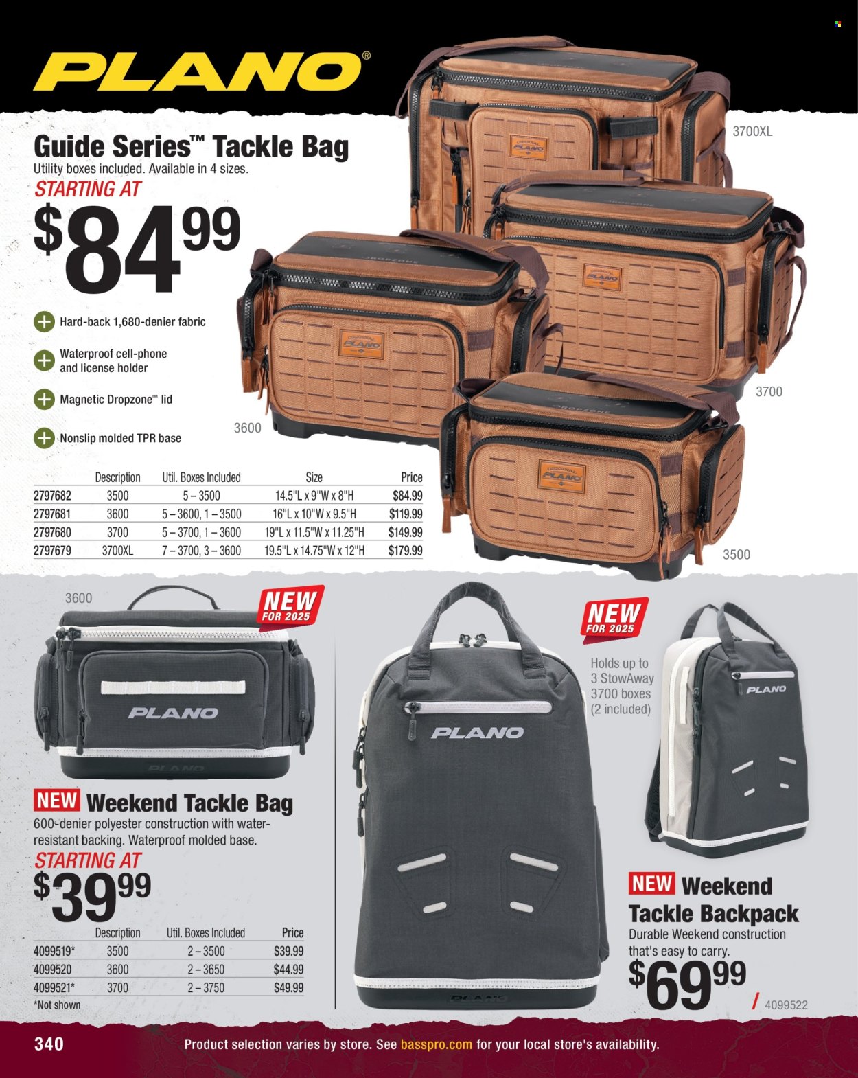 Bass Pro Shops ad  - 01.24.2025 - 12.31.2025.