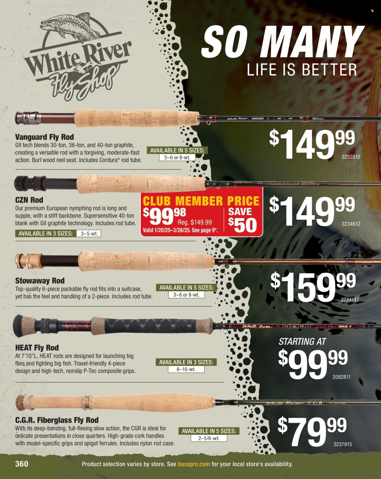 Bass Pro Shops ad  - 01.24.2025 - 12.31.2025.