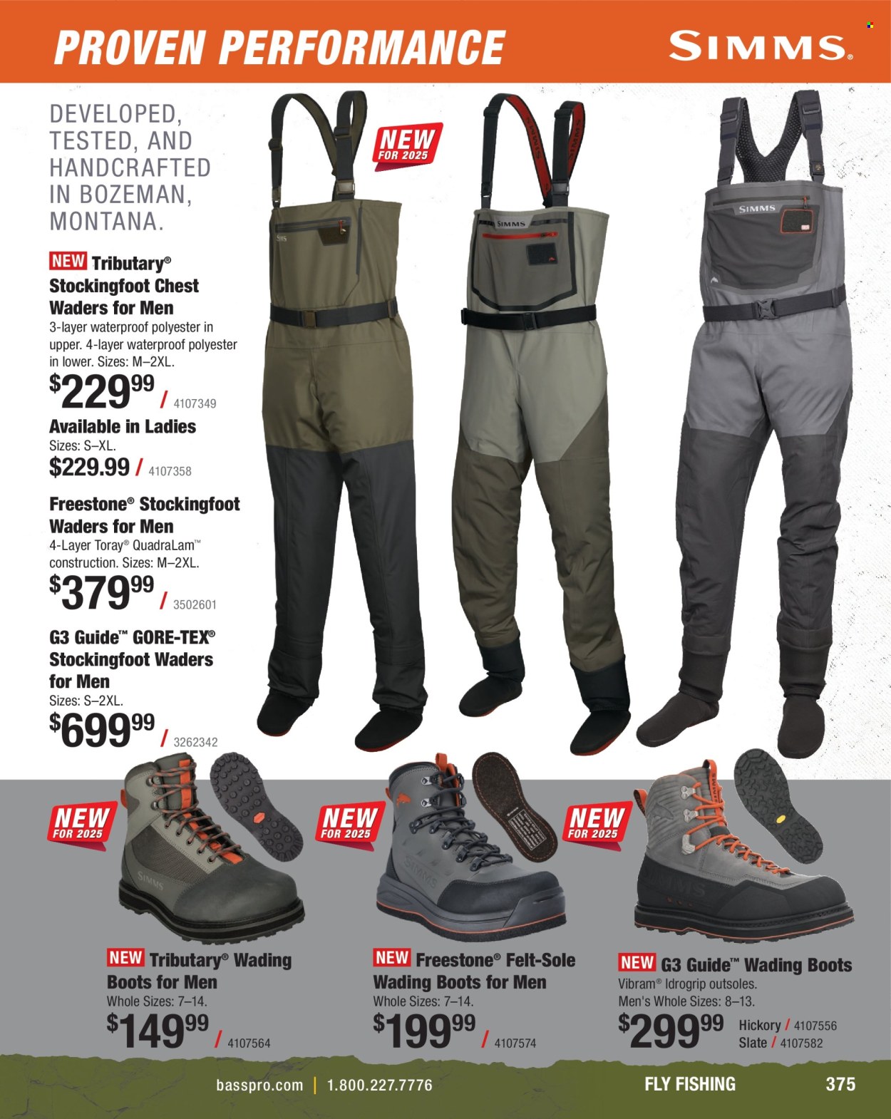 Bass Pro Shops ad  - 01.24.2025 - 12.31.2025.