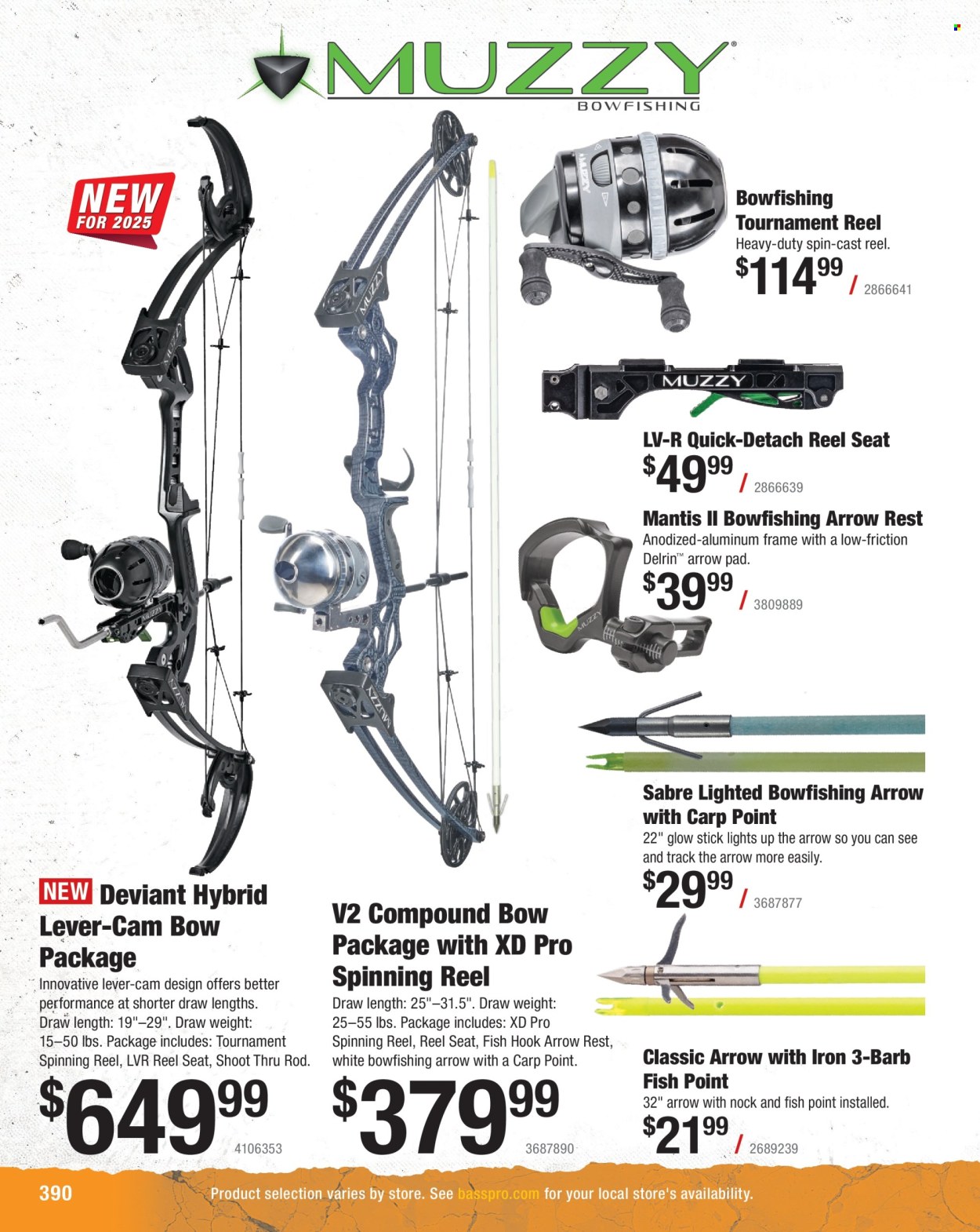 Bass Pro Shops ad  - 01.24.2025 - 12.31.2025.