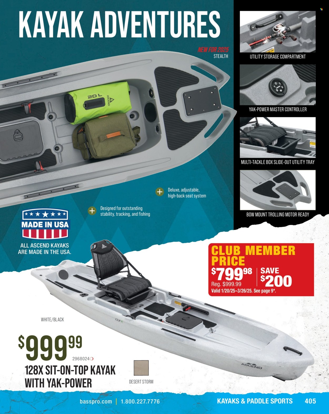 Bass Pro Shops ad  - 01.24.2025 - 12.31.2025.