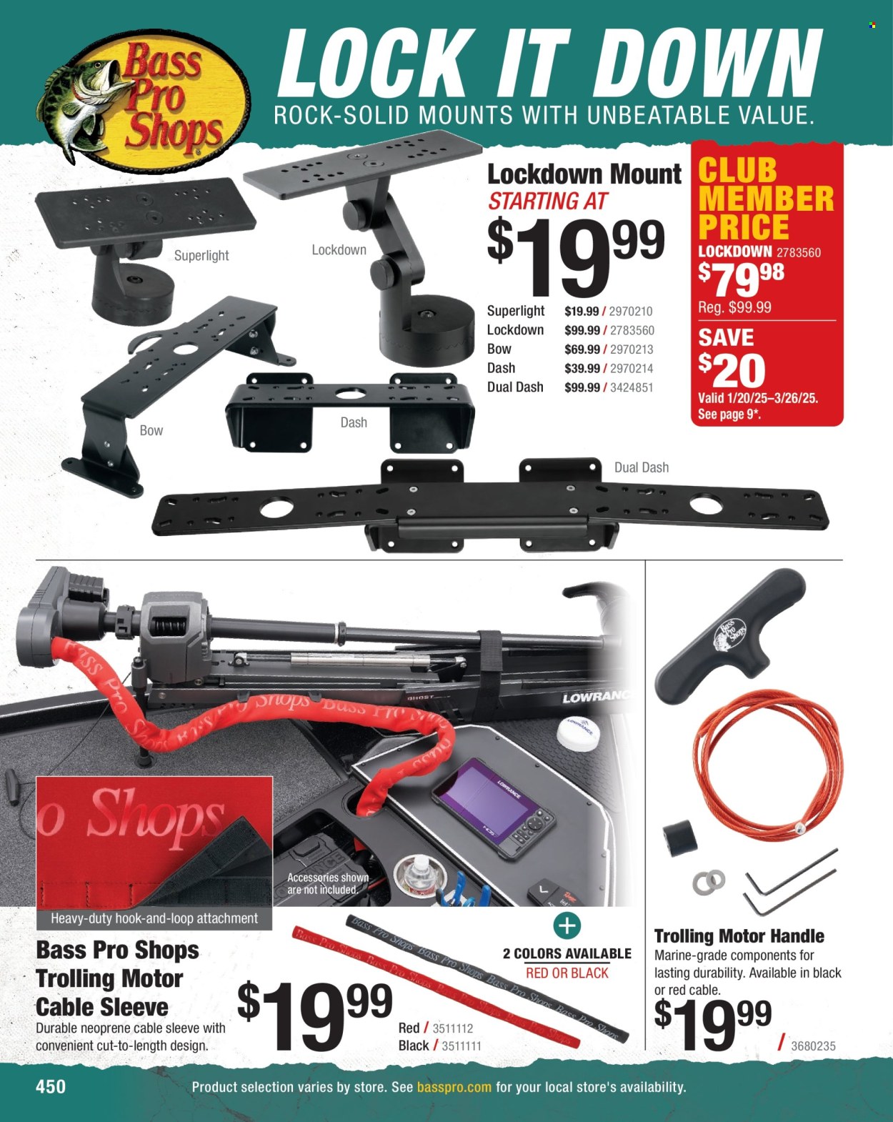 Bass Pro Shops ad  - 01.24.2025 - 12.31.2025.